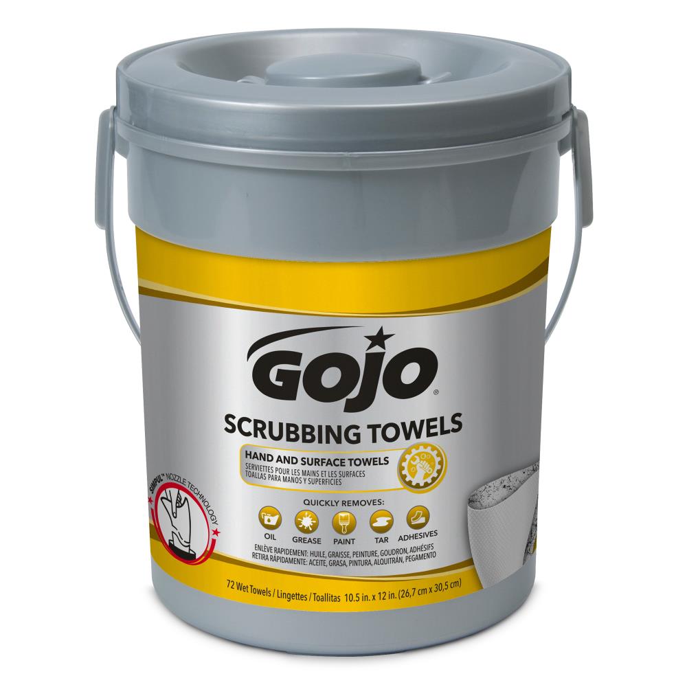 GOJO Scrubbing Towels 72-Count Fresh Fruit Hand Soap in the Hand Soap  department at